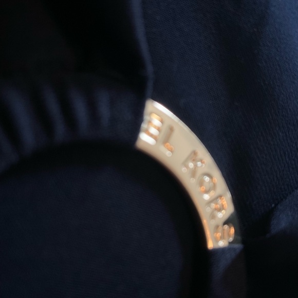 michael kors navy blue sleeveless business top - Picture 2 of 4